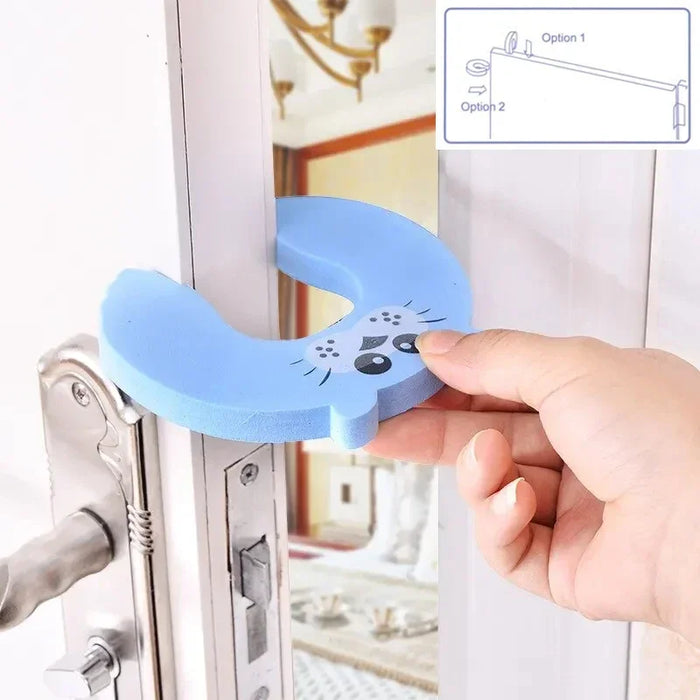 Cute Animal Door Stopper & Finger Pinch Guard (5-Pack)