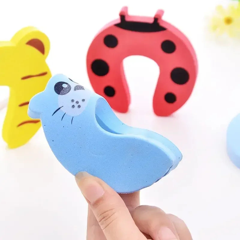 Animal door stopper installed on door