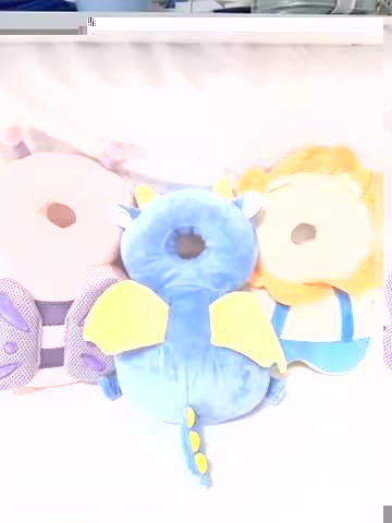Real customer photo — PumPom Kids cushion