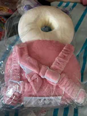 Real customer photo — PumPom Kids cushion