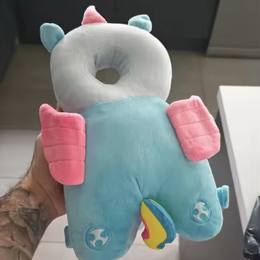Customer photo — Plush Angel PumPom Kids cushion